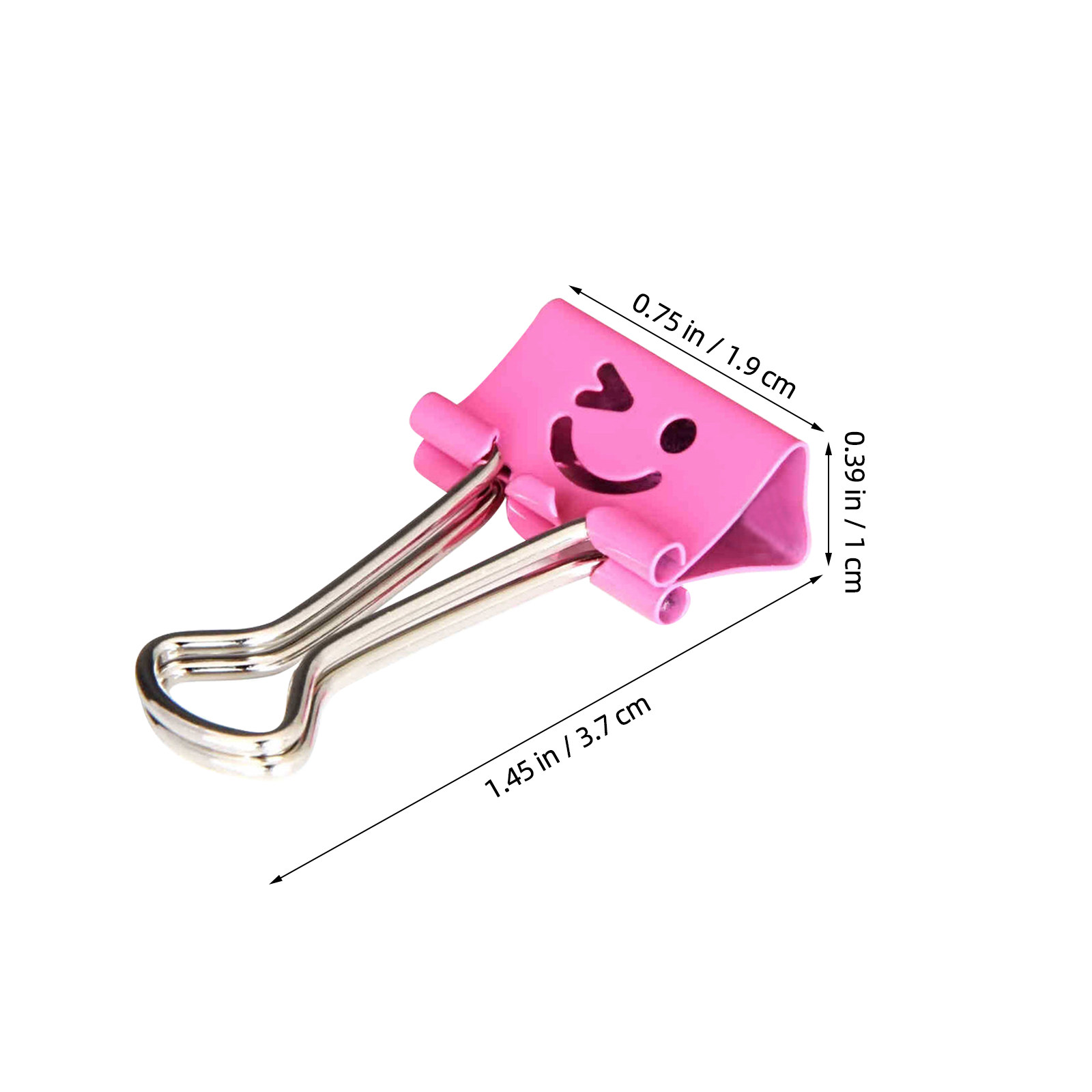 40Pcs Assorted Color Long Tail - огляд і ціна Binder Clip Assorted