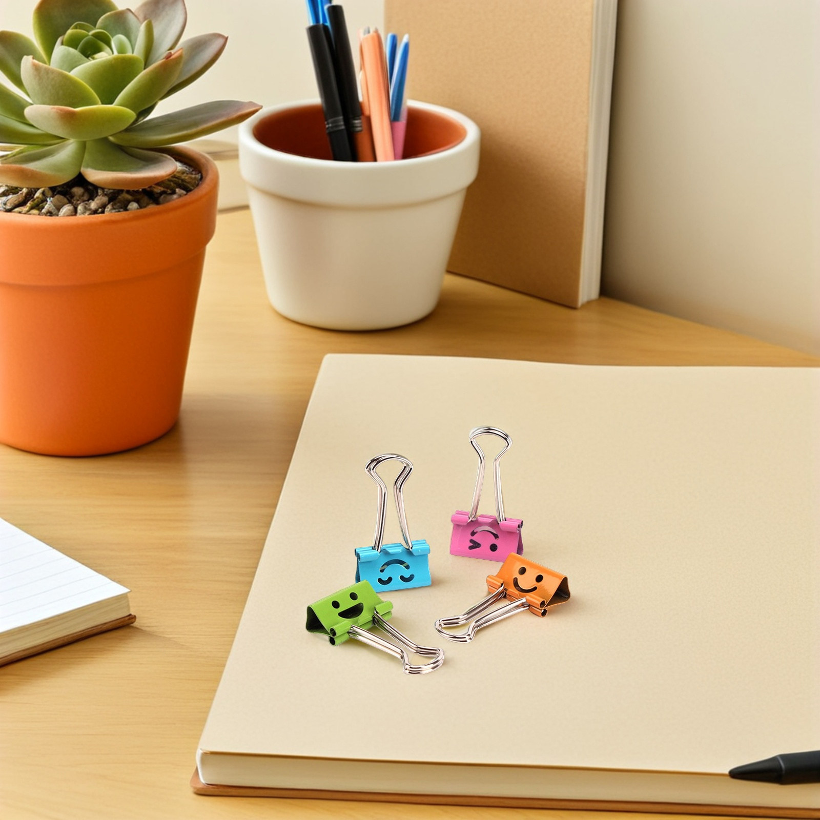 40Pcs Assorted Color Long Tail - огляд і ціна Binder Clip Assorted