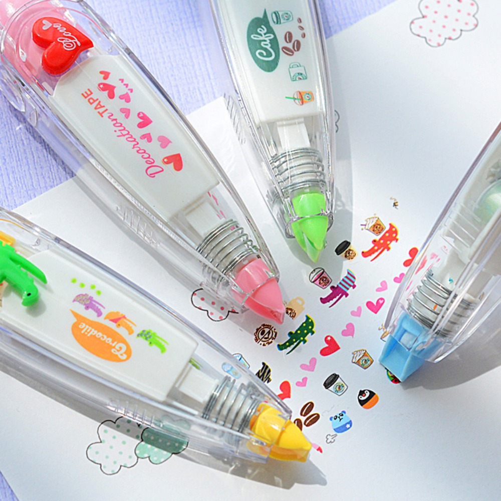 Cute Kawaii Decorative  Correc - огляд і ціна Correction Tape Roller