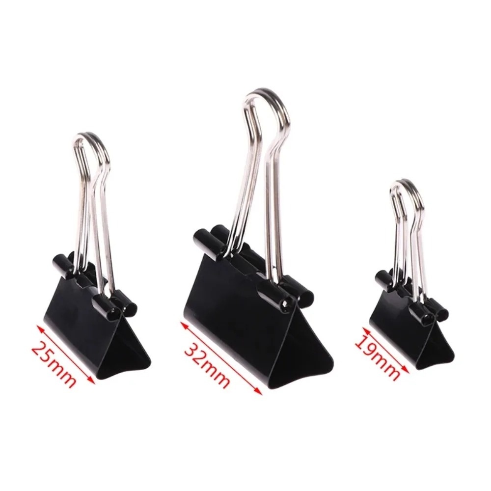 10 pieces Metal Paper Clip 19  - огляд і ціна Binder Clip Assorted